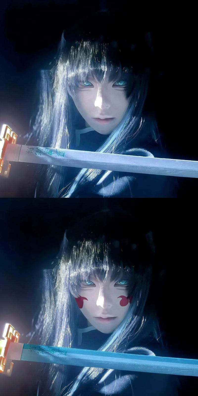 ảnh muichiro cosplay cảm xúc