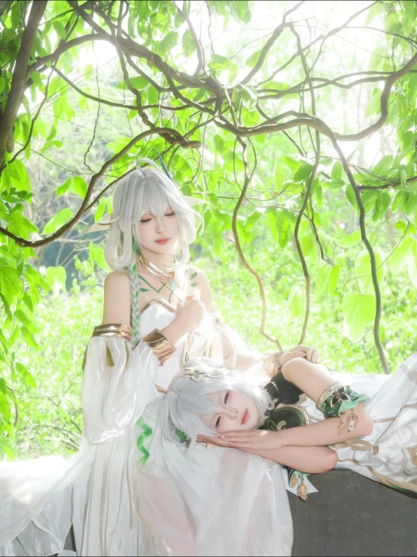 ảnh nahida cosplay ấn tượng