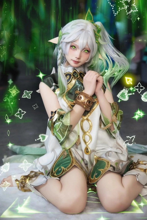 ảnh nahida cosplay full HD