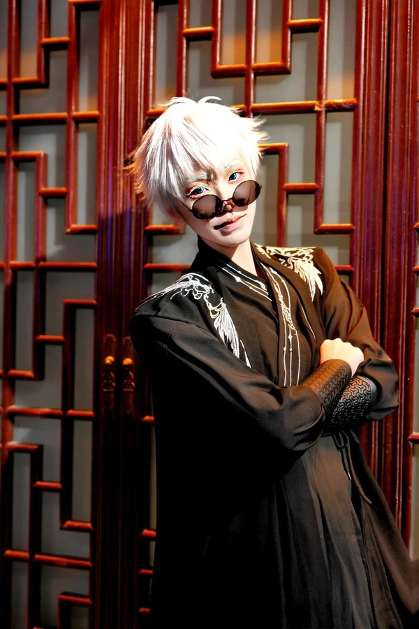 ảnh trai đẹp cosplay gojo douyin