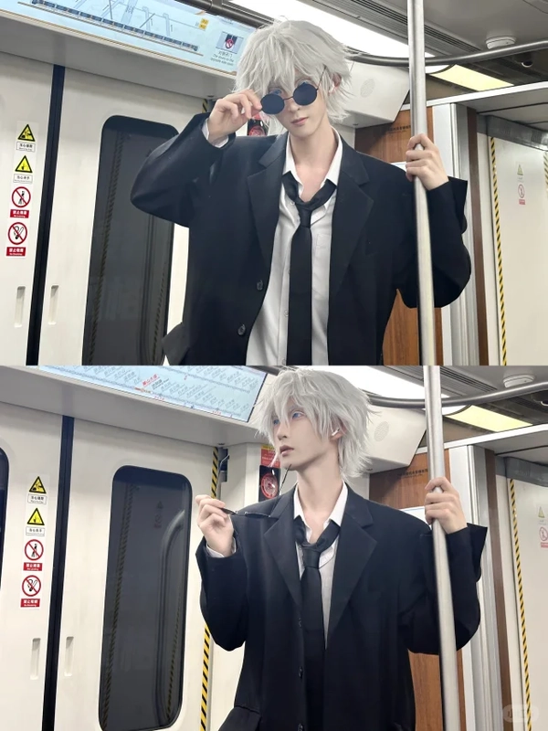ảnh trai đẹp cosplay gojo