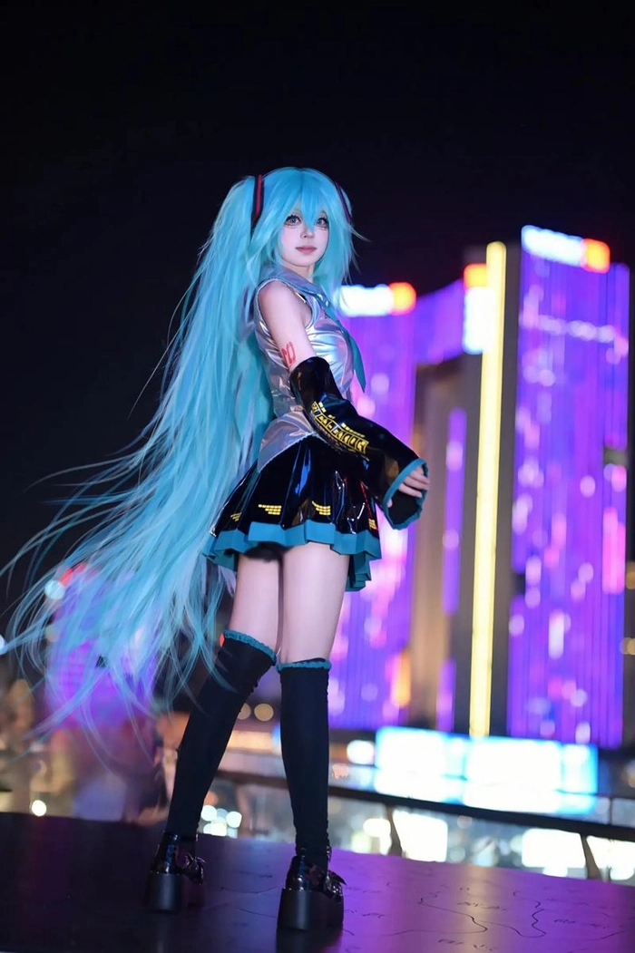 anime hatsune miku cosplay xinh