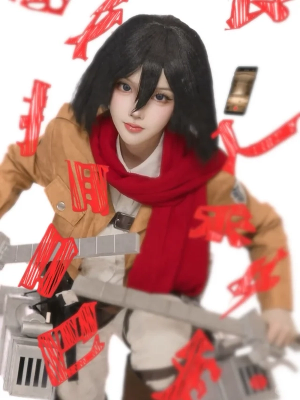 aot mikasa cosplay đẹp nhất