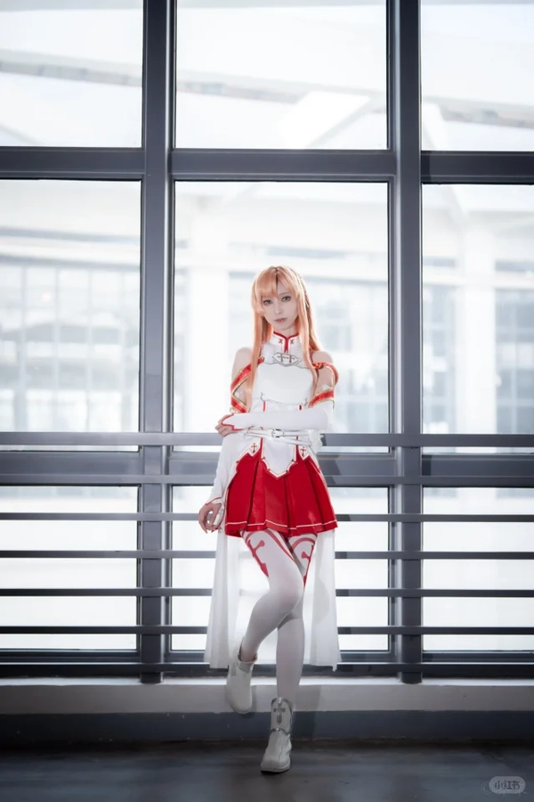 asuna cosplay đơn giản