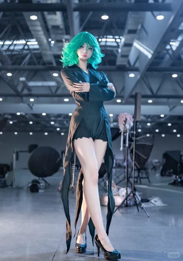 cosplay Tatsumaki chuẩn manga