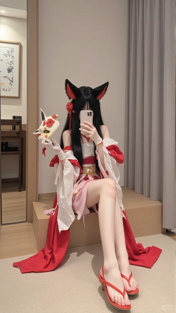 cosplay anime nữ​ hồ ly