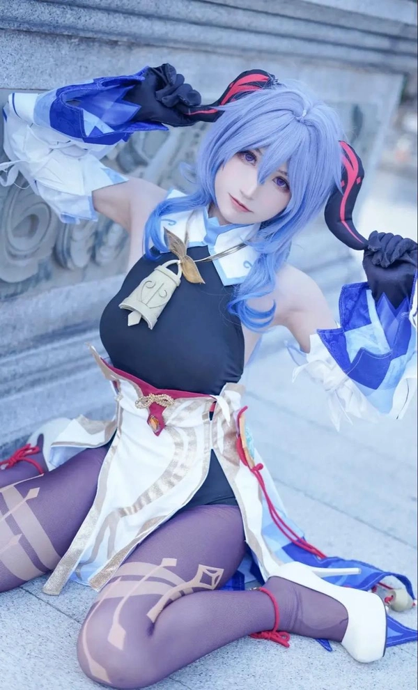 cosplay ganyu genshin impact sexy