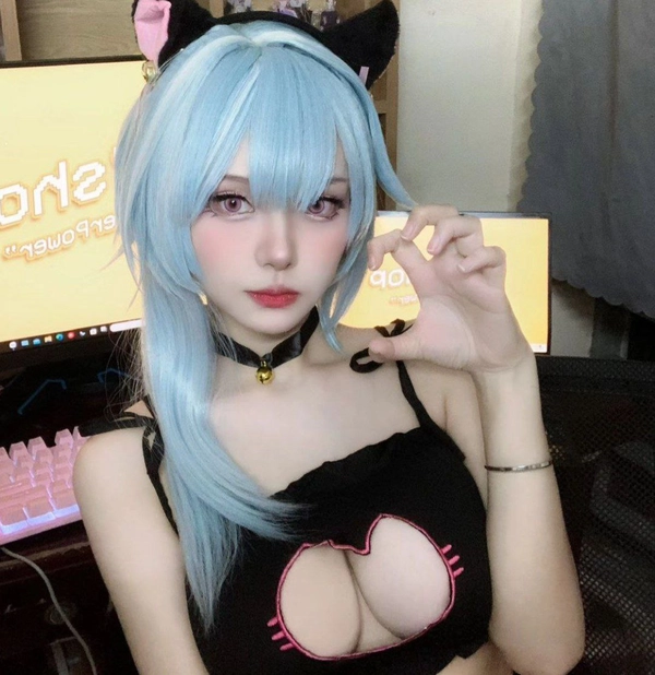cosplay mèo cute