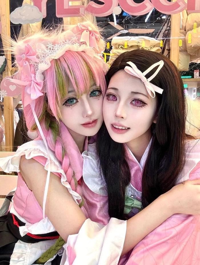 cosplay mitsuri gái xinh