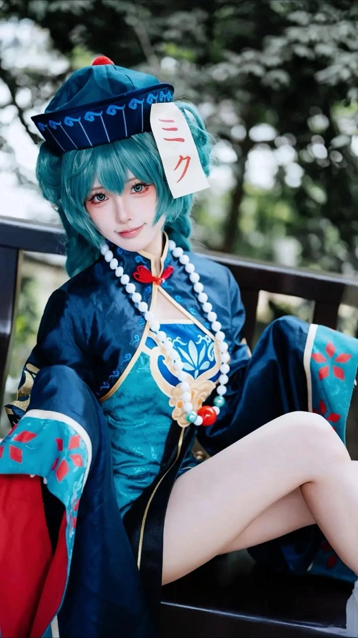 gái đẹp hatsune miku cosplay