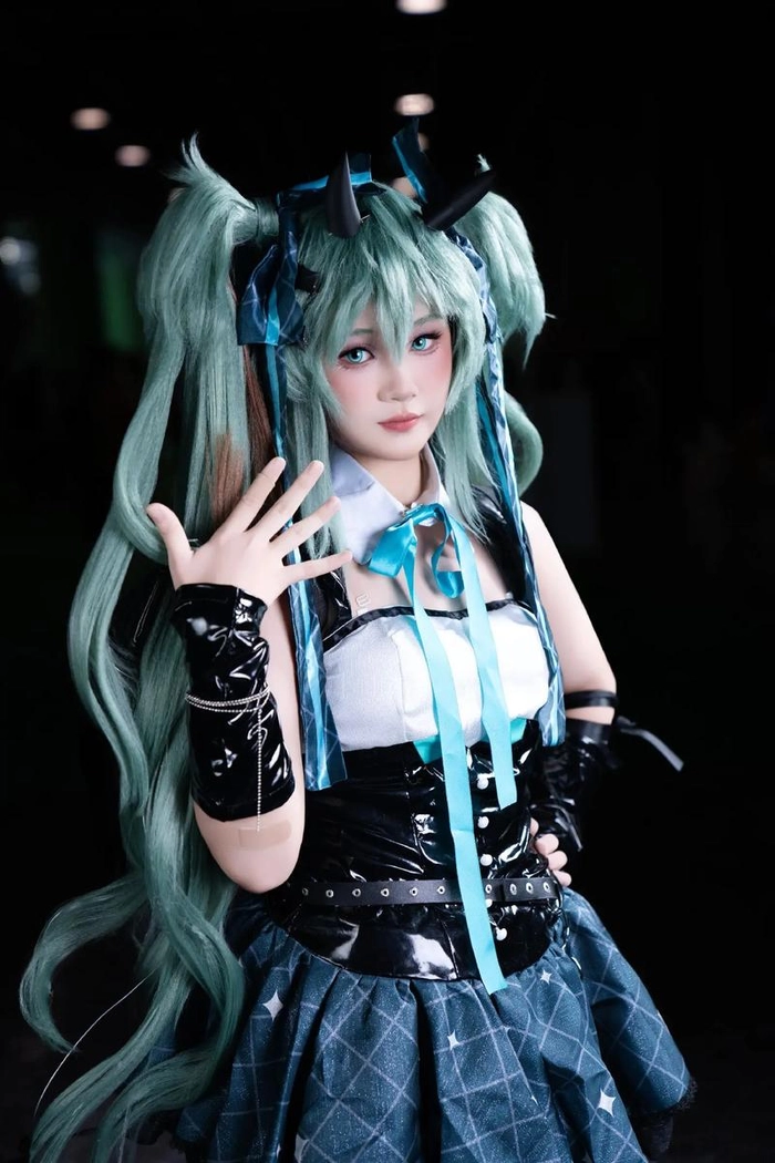 gái xinh hatsune miku cosplay