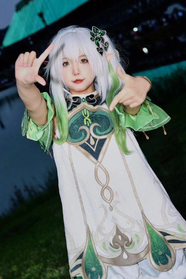 gái xinh nahida cosplay cute