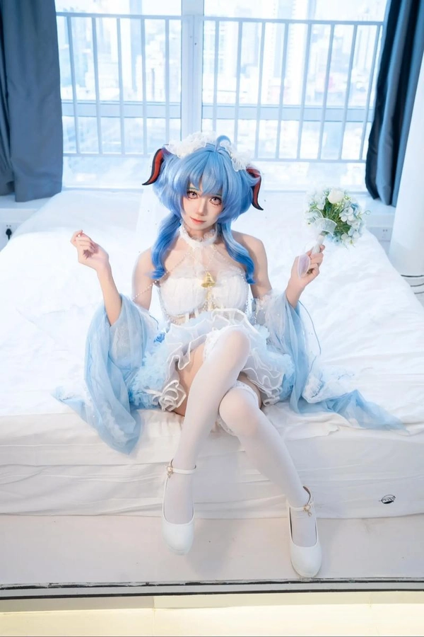 ganyu cosplay đẹp