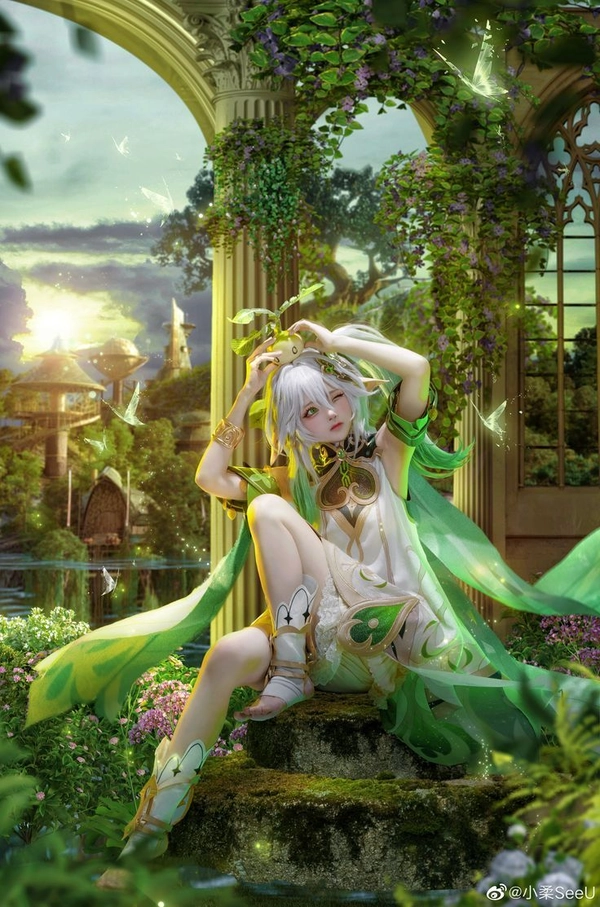 girl nahida cosplay douyin