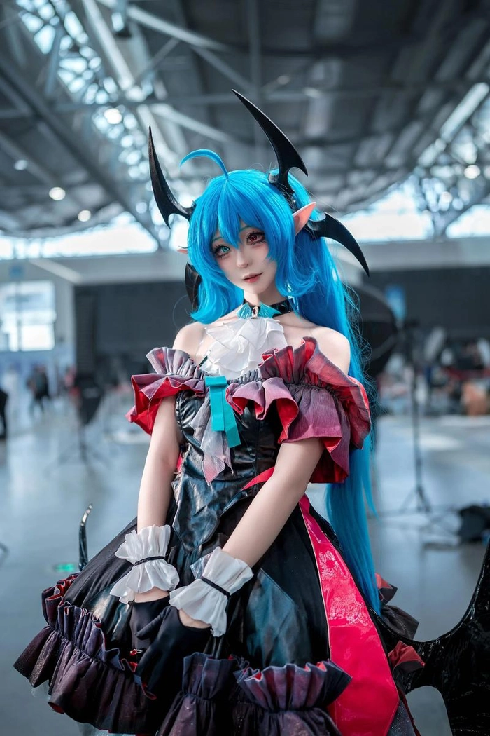 halloween hatsune miku cosplay ấn tượng