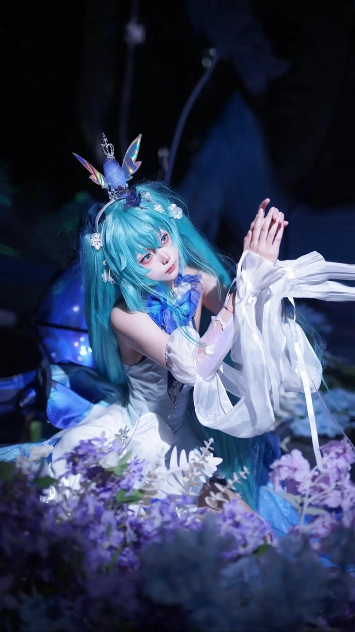 hatsune miku cosplay dễ thương