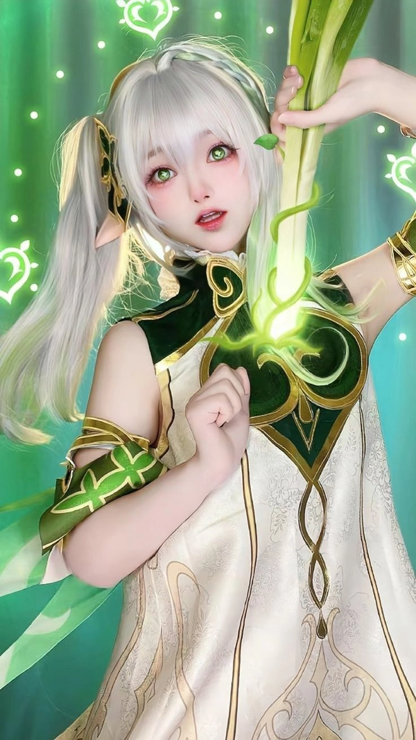 hình nahida cosplay ngầu