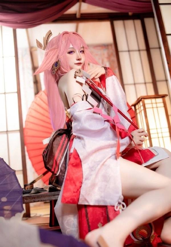 hình yae miko cosplay