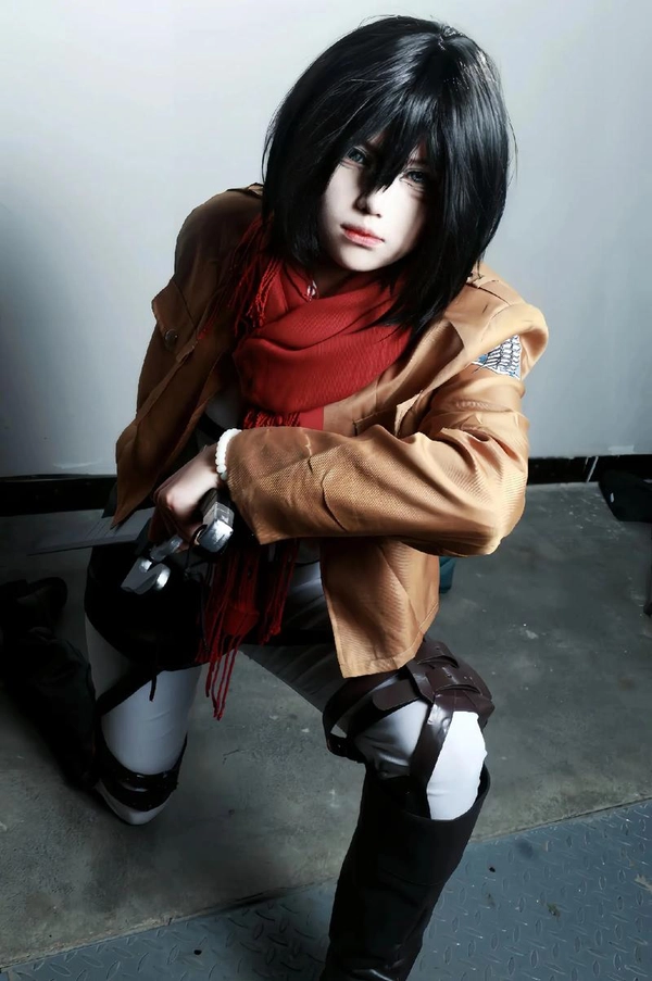 mikasa cosplay chất