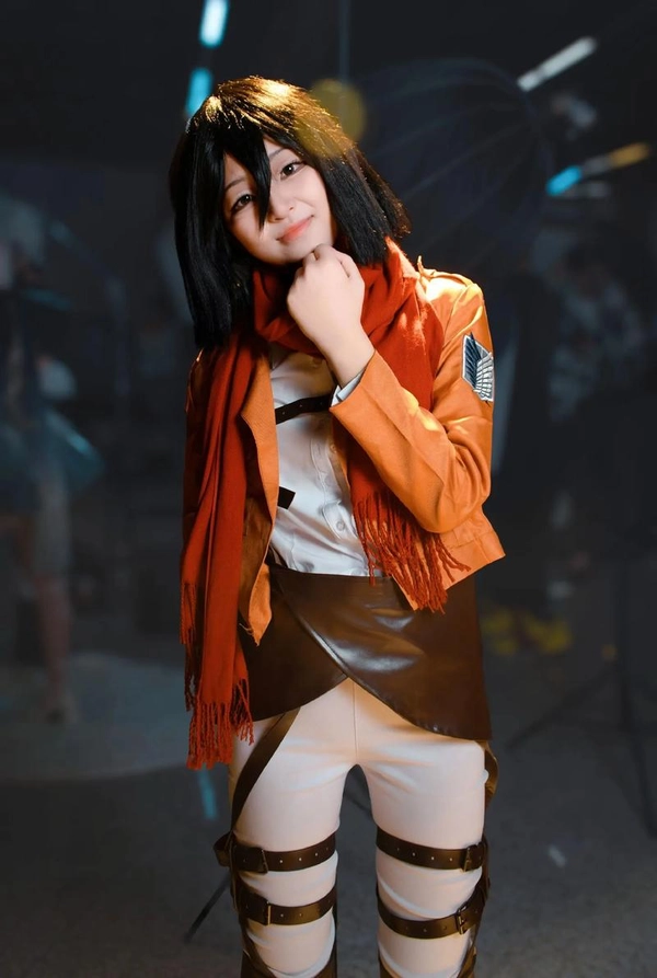 mikasa cosplay đẹp nhất