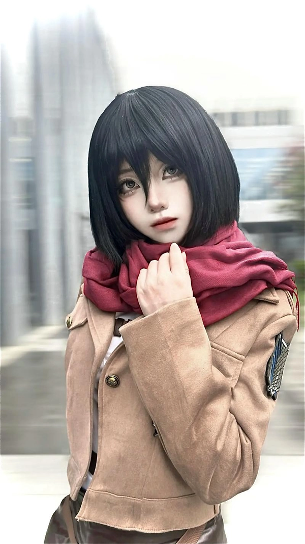 mikasa cosplay đẹp