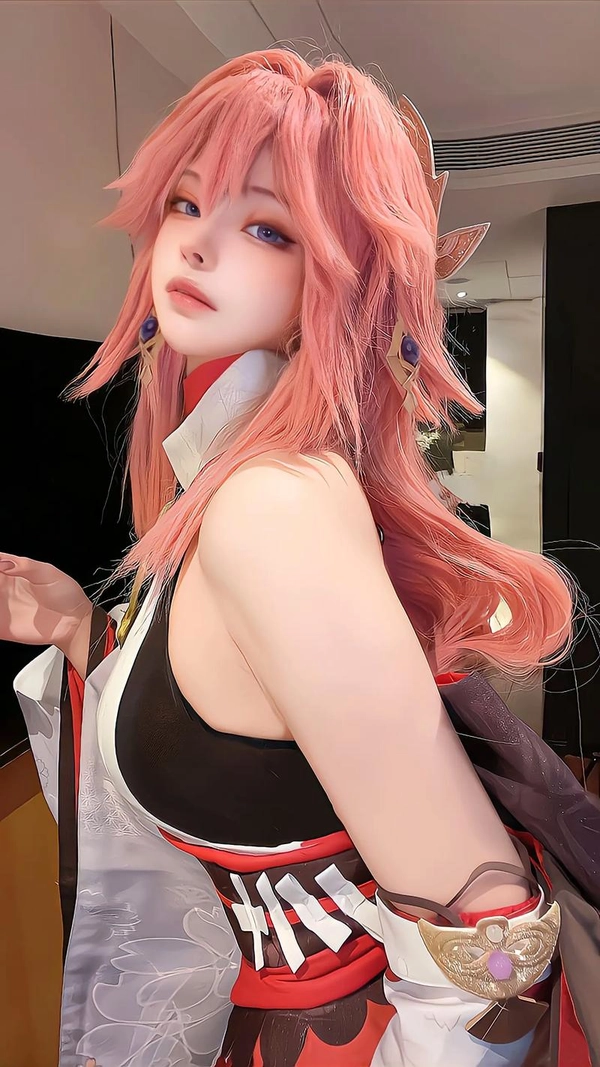 miko cosplay đẹp