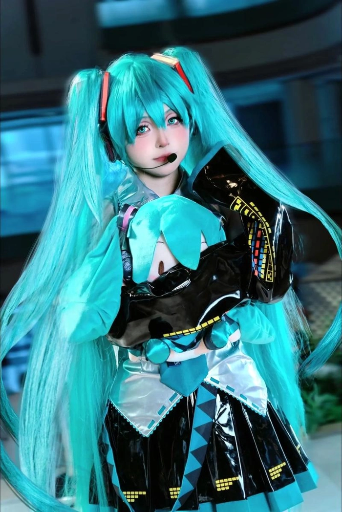 miku cosplay phong cách dễ thương