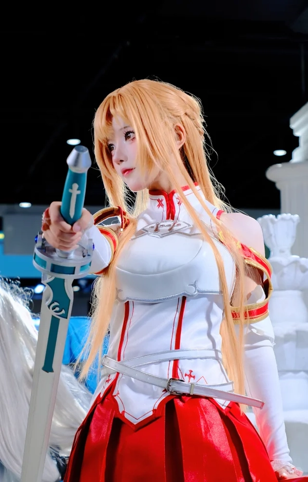 yuuki asuna cosplay ngầu