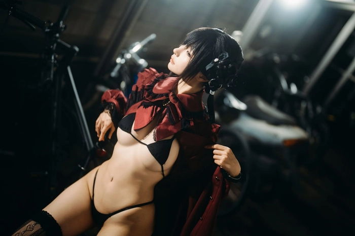 ảnh gái xinh cosplay mặc bikini sexy 6