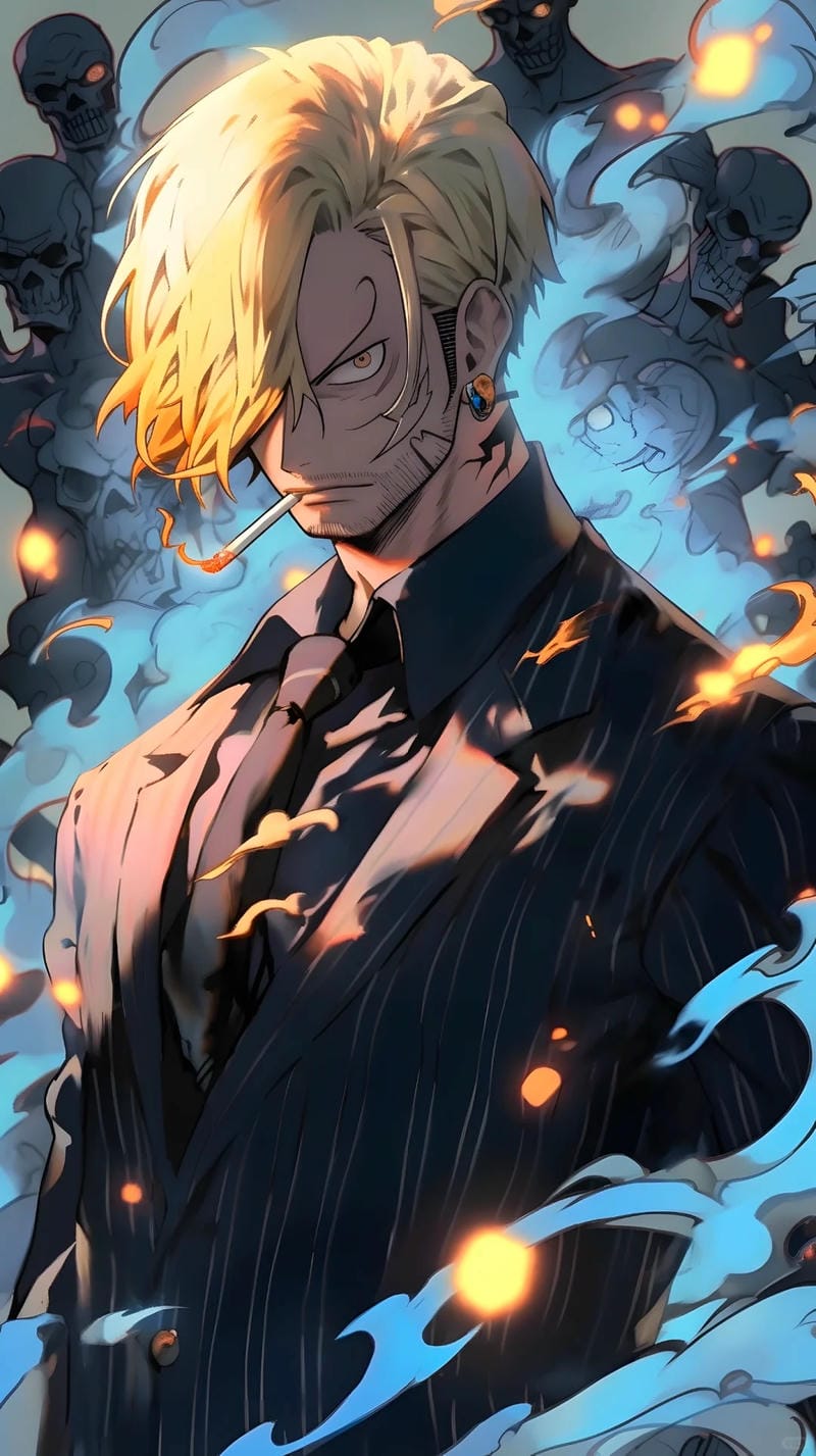 99+ Hình nền Sanji ngầu chuẩn soái ca của băng Mũ Rơm dành cho fan One Piece