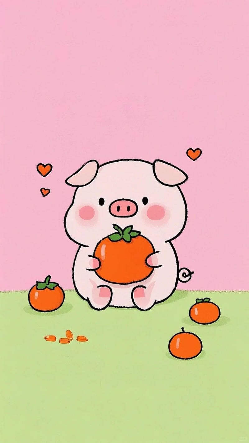 99+ Hình nền heo cute dễ thương, siêu đáng yêu cho điện thoại và máy tính