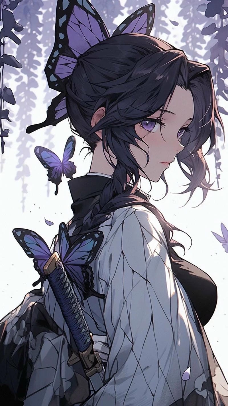 99+ Hình nền Shinobu mới nhất: cute, ngầu và anime chất lượng