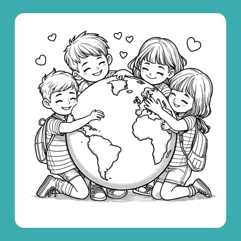 100+ Tranh tô màu bảo vệ trái đất ý nghĩa, giúp bé yêu thiên nhiên hơn mỗi ngày