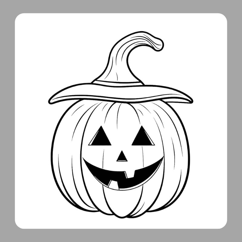 100+ Tranh tô màu bí ngô Halloween cực dễ thương giúp bé yêu hội họa hơn