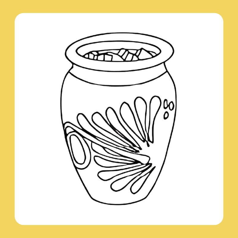 100+ Tranh tô màu bình hoa đẹp tinh tế giúp bé rèn luyện sự sáng tạo mỗi ngày