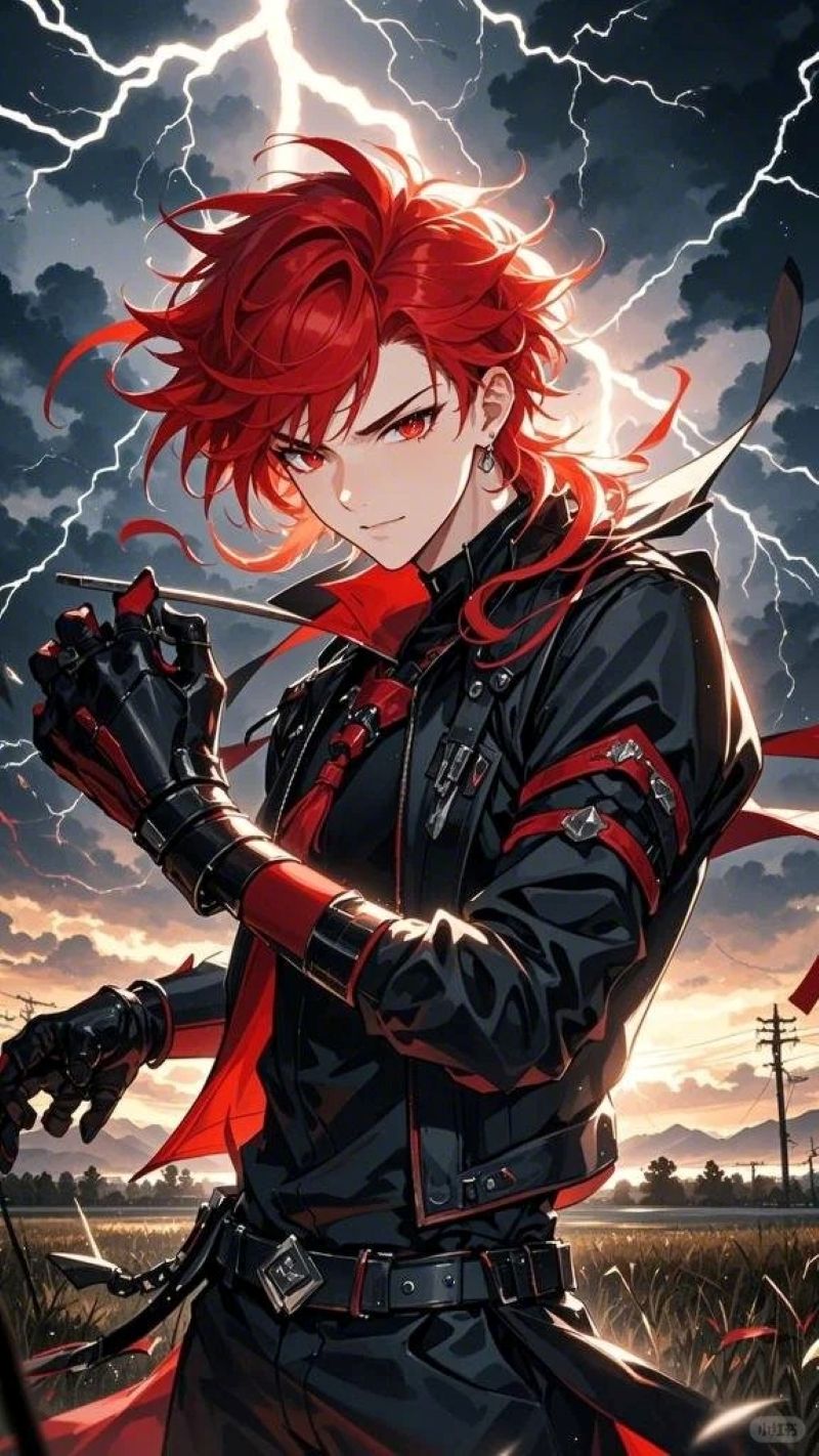 99+ Ảnh anime nam tóc đỏ ngầu nhất: thần thái lạnh lùng đầy cuốn hút