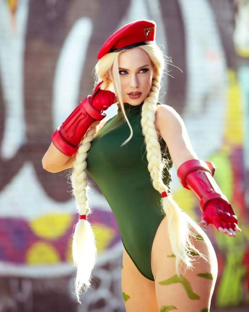 99+ Ảnh Cammy cosplay gợi cảm và thần thái nhất của các cosplayer