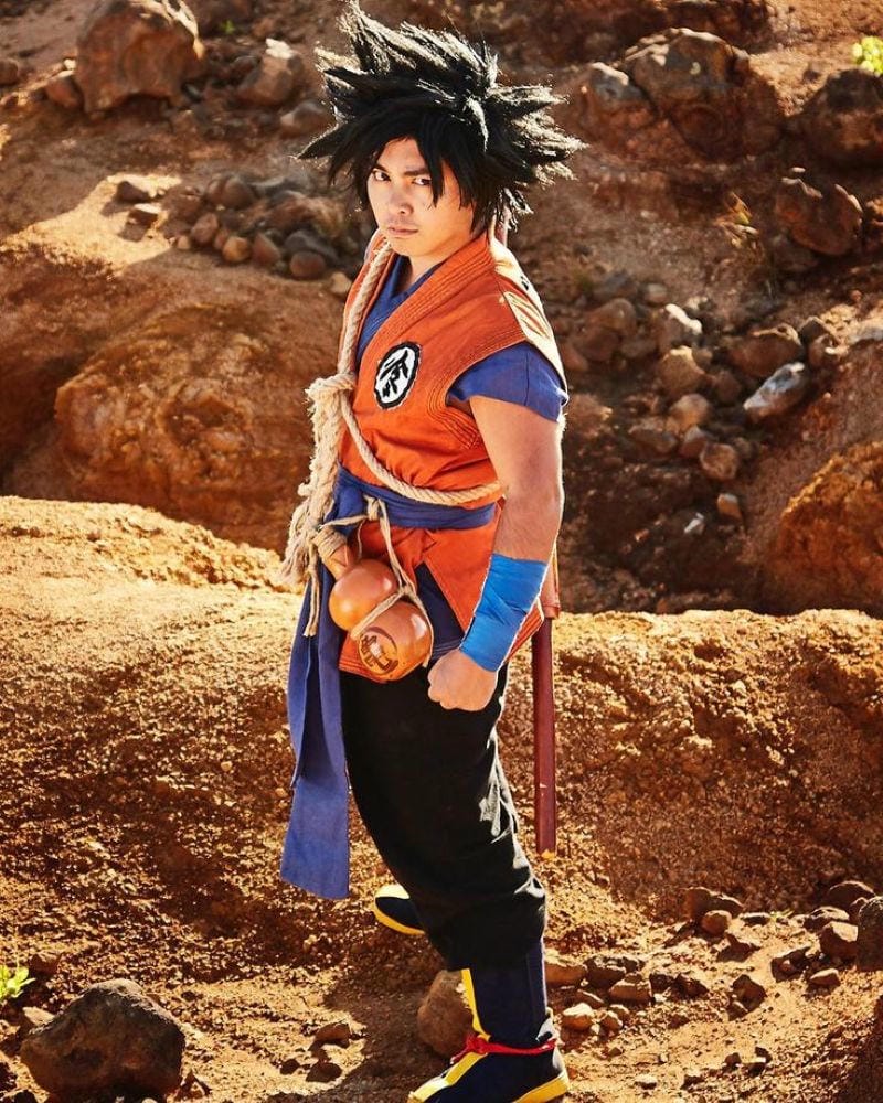 99+ Ảnh Goku cosplay siêu cấp lột tả thần thái đỉnh cao của chiến binh Saiyan