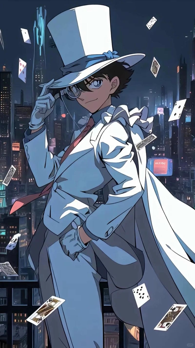 99+ Ảnh Kaito Kuroba đẹp cuốn hút, phiên bản siêu trộm Kid đầy phong thái