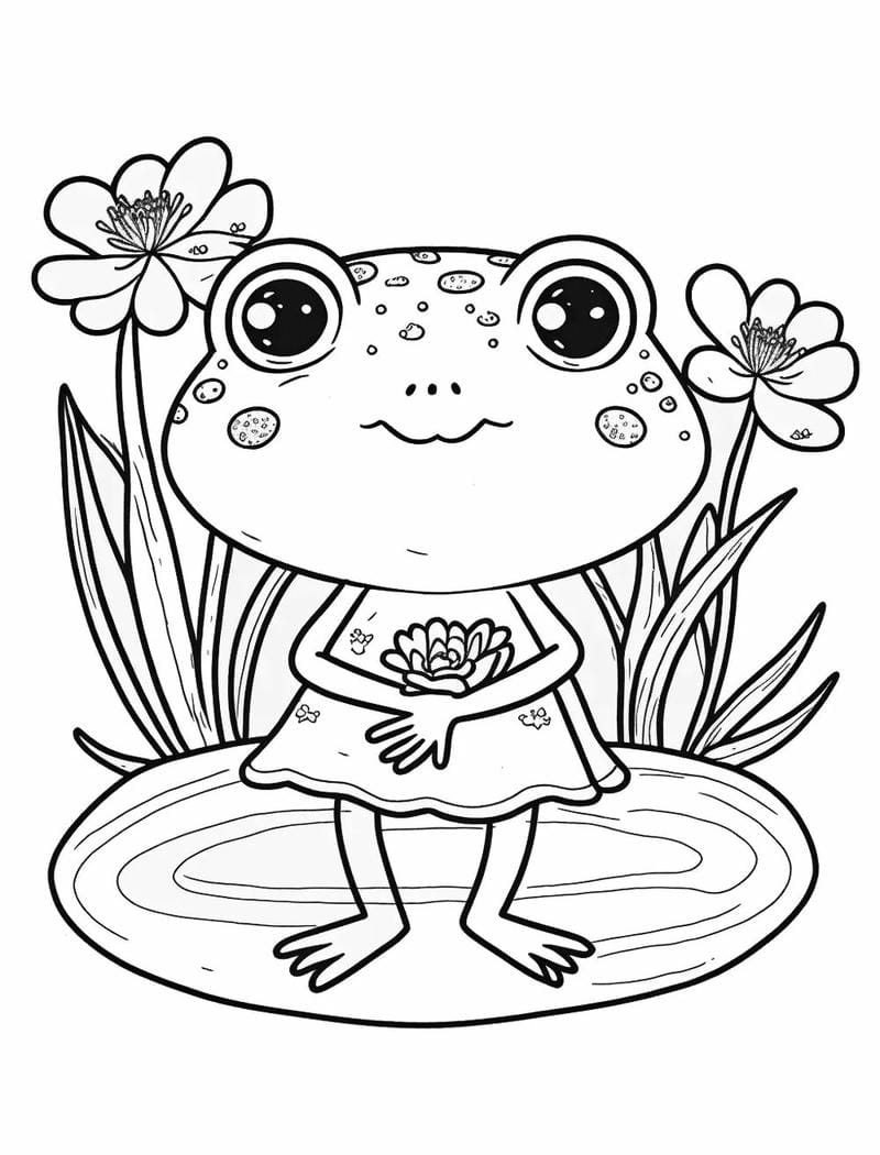 tranh-to-mau-con-ech (13)