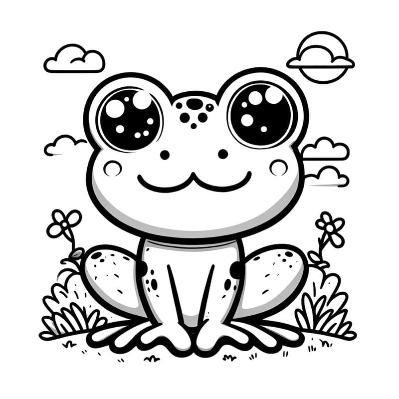 tranh-to-mau-con-ech (4)