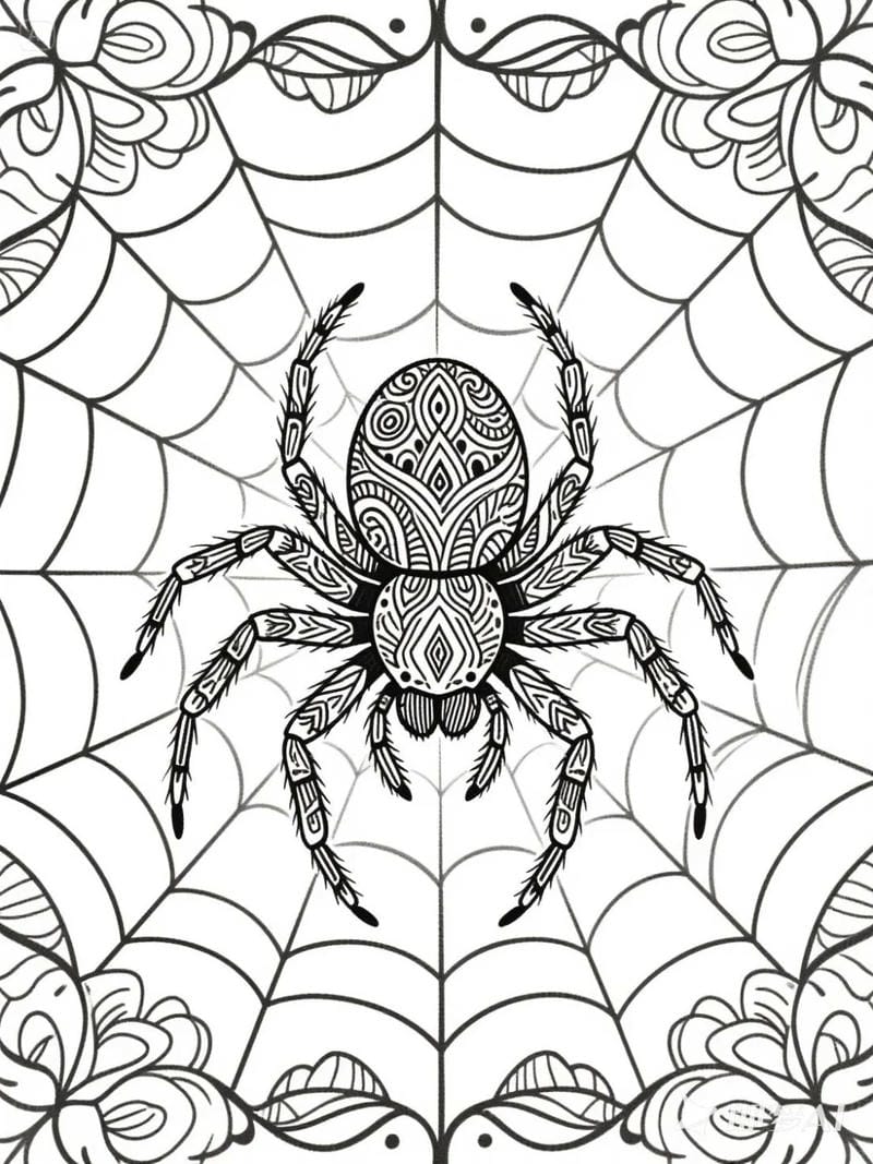 tranh-to-mau-con-nhen-halloween (2)