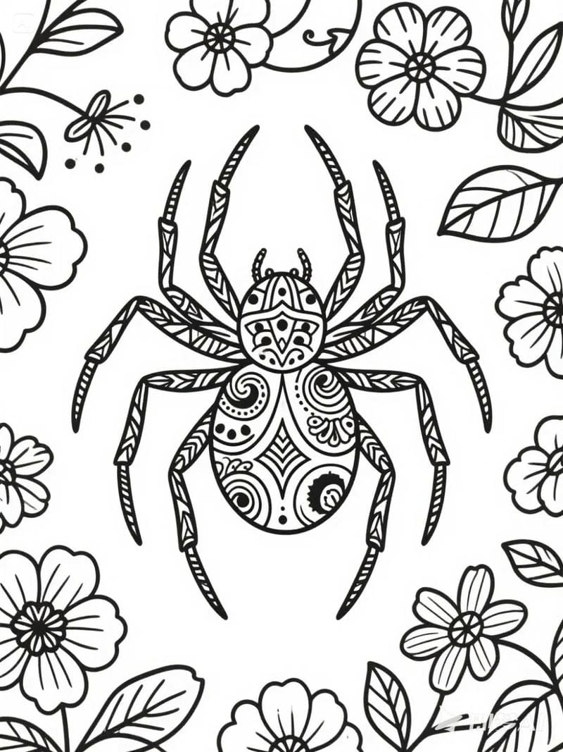 tranh-to-mau-con-nhen-halloween (3)