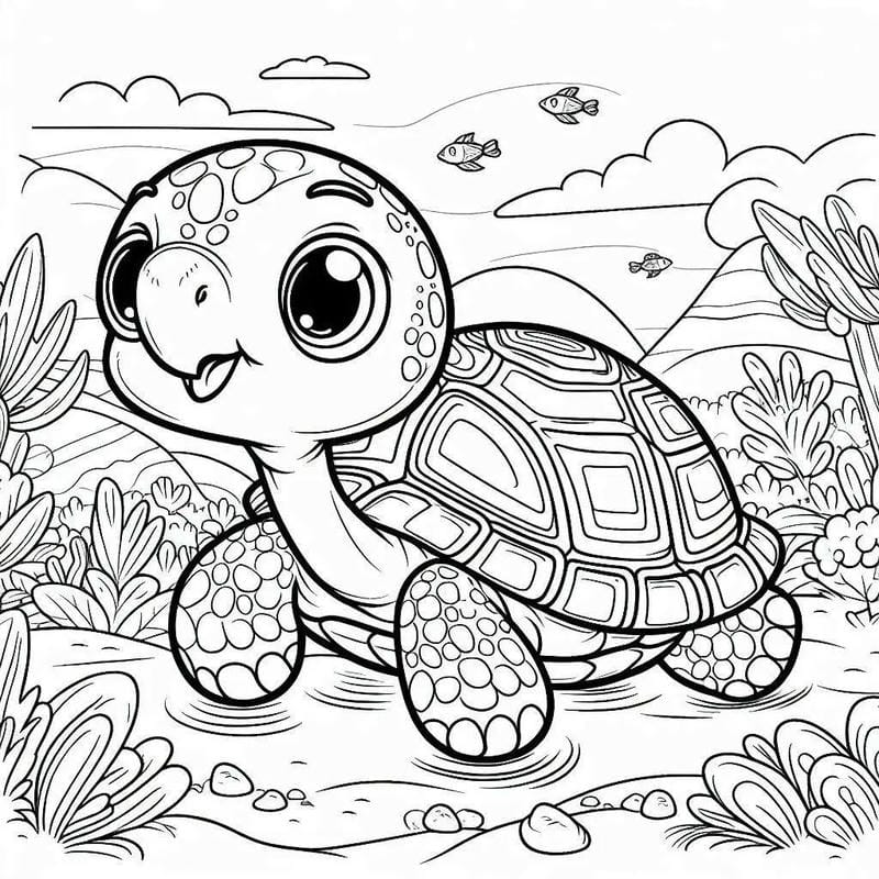 tranh-to-mau-con-rua (6)