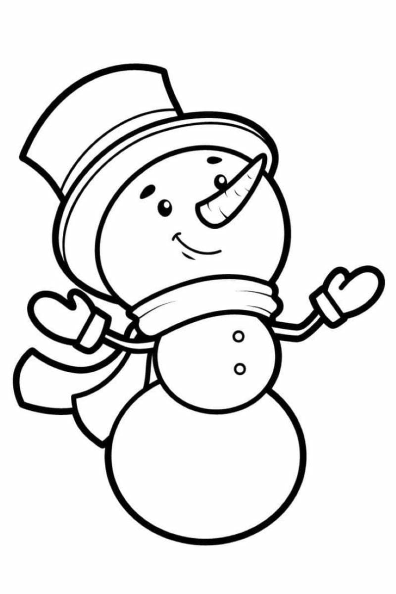 tranh-to-mau-nguoi-tuyet-cute (2)