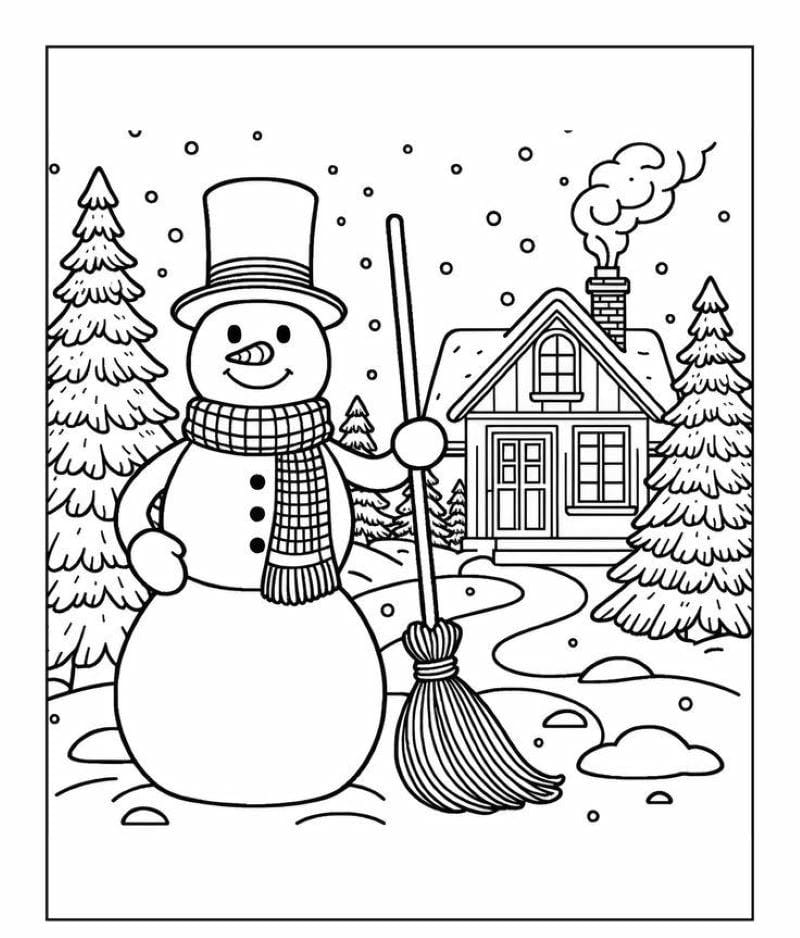 tranh-to-mau-nguoi-tuyet-cute (7)