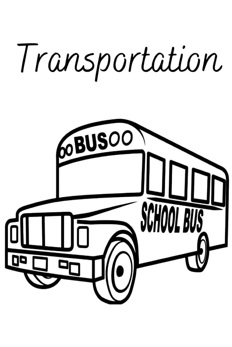 100+ Tranh tô màu xe bus đẹp, giúp bé rèn luyện sự khéo léo và tập trung