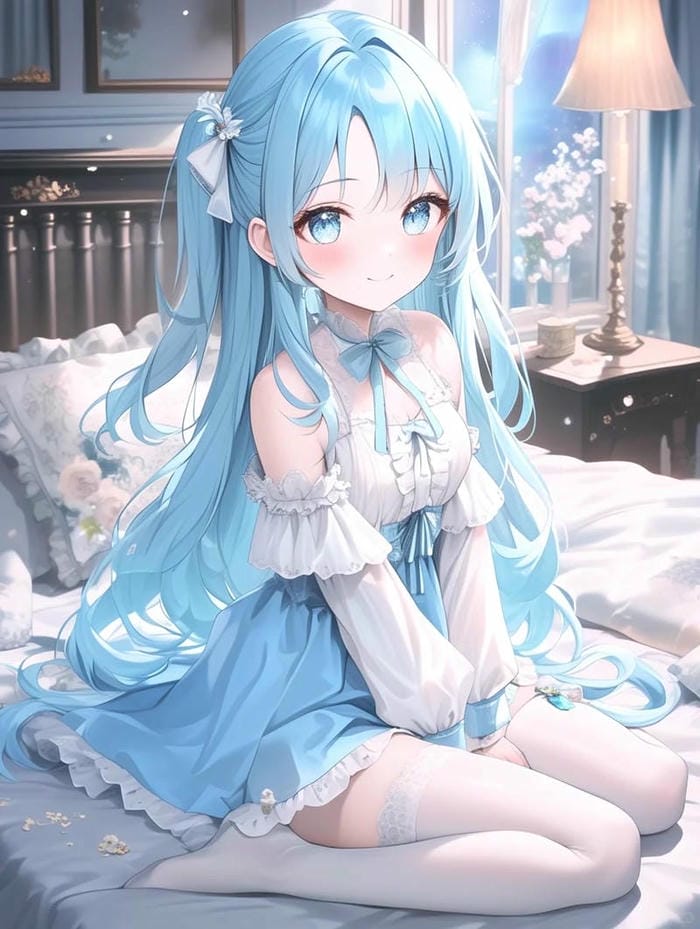 anh-anime-nu-toc-xanh (18)