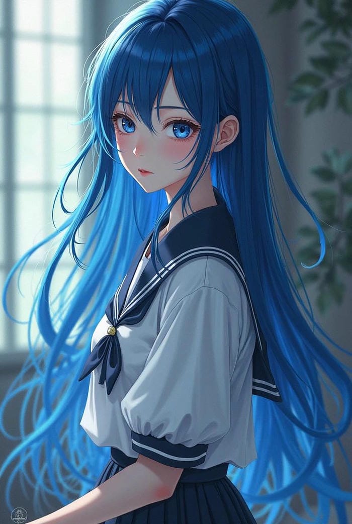 anh-anime-nu-toc-xanh (4)