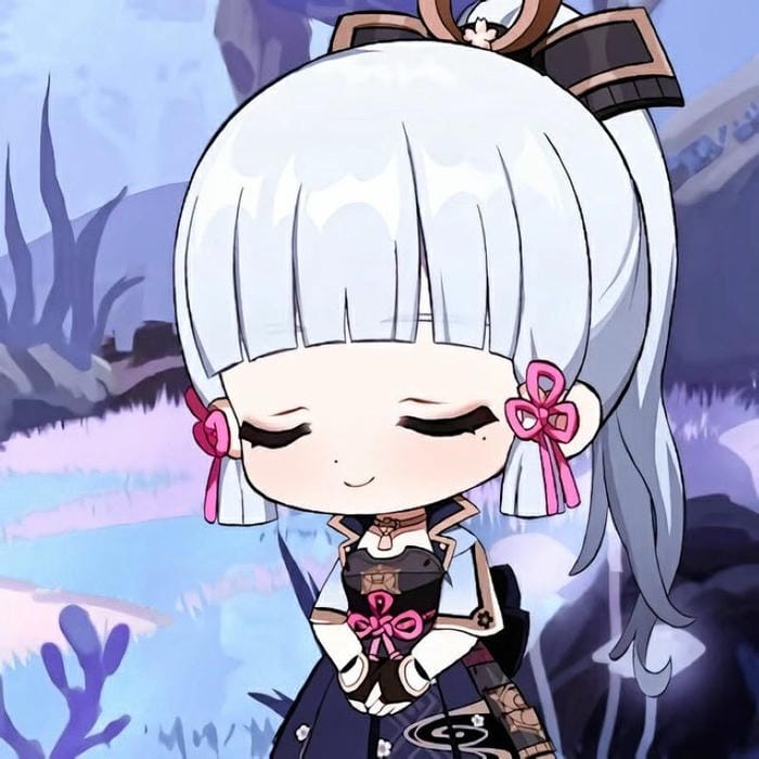 99+ Ảnh Ayaka Chibi Cực Cute: Đốn Tim Game Thủ Ngay Lập Tức